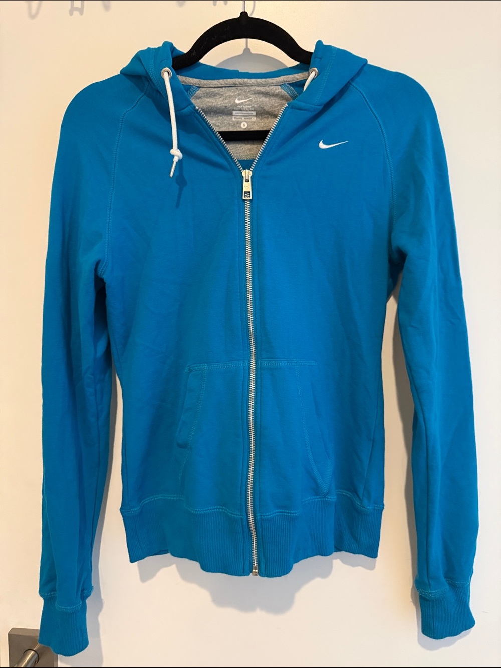Nike Blue Full-Zip Hooded Sweatshirt